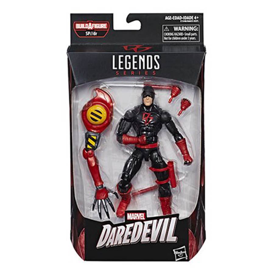 Spider-Man Infinite Legends 6-Inch Action Figure - Daredevil (Black Costume)