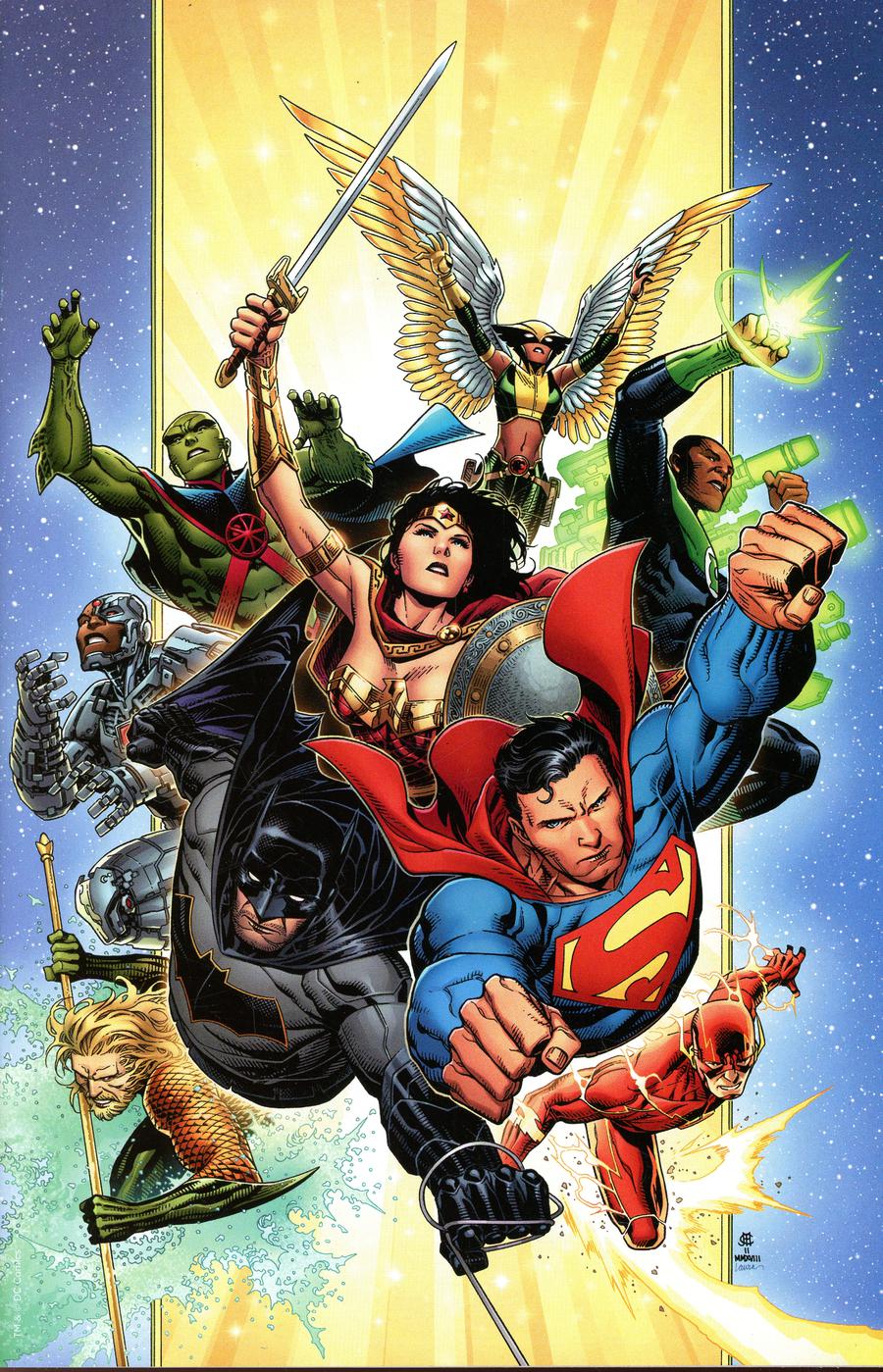 Justice League Vol 4 #1 Cover S Variant Jim Cheung Virgin Cover