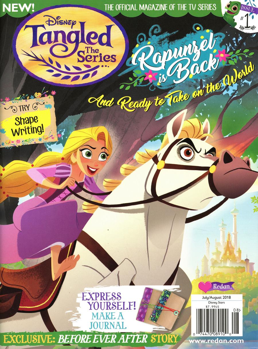 Disney Tangled The Official Magazine #1 July / August 2018
