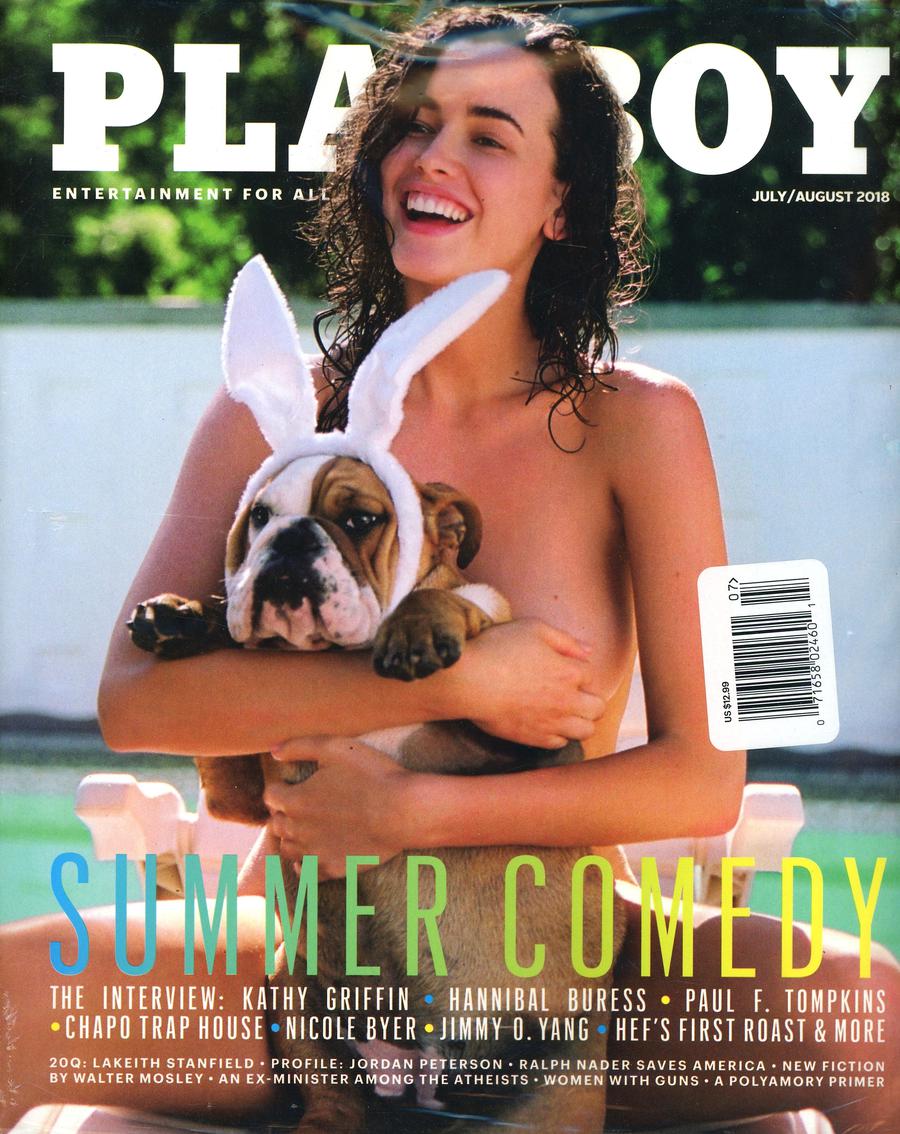 Playboy Magazine Vol 65 #4 July / August 2018