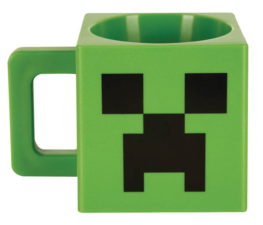Minecraft Plastic Mug - Creeper Face