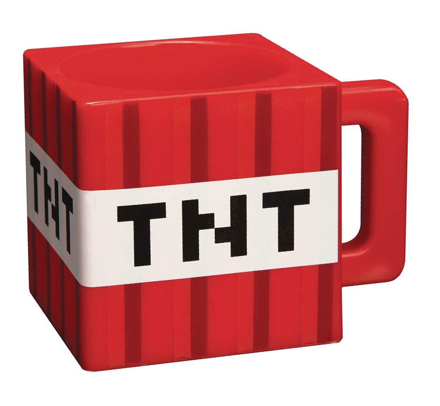 Minecraft Plastic Mug - TNT
