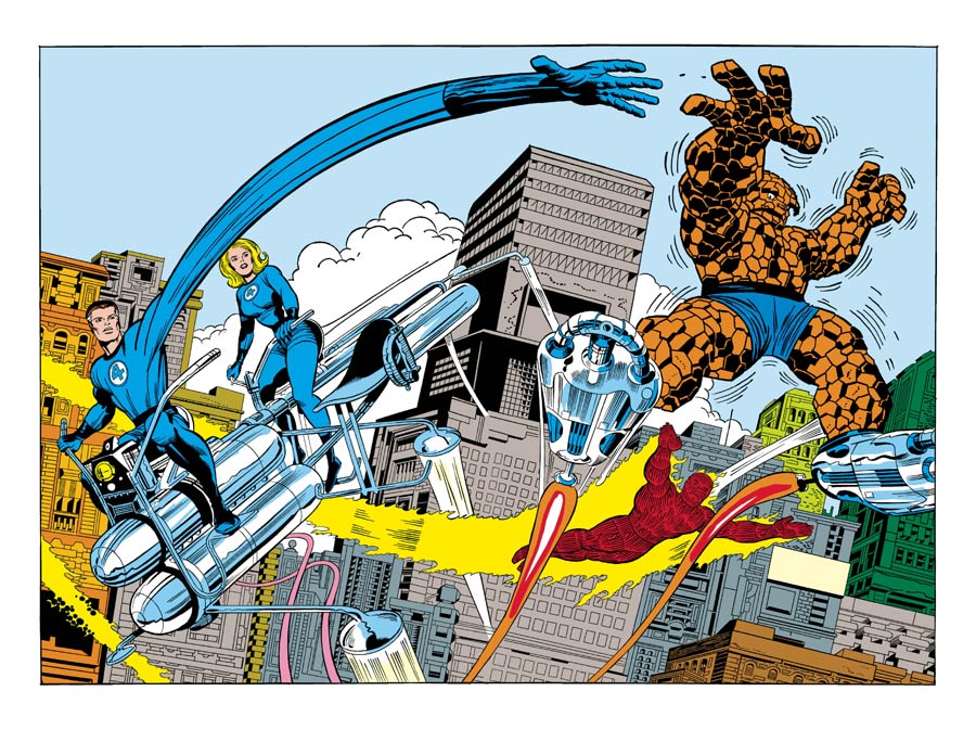 Fantastic Four By Jack Kirby Classic Poster