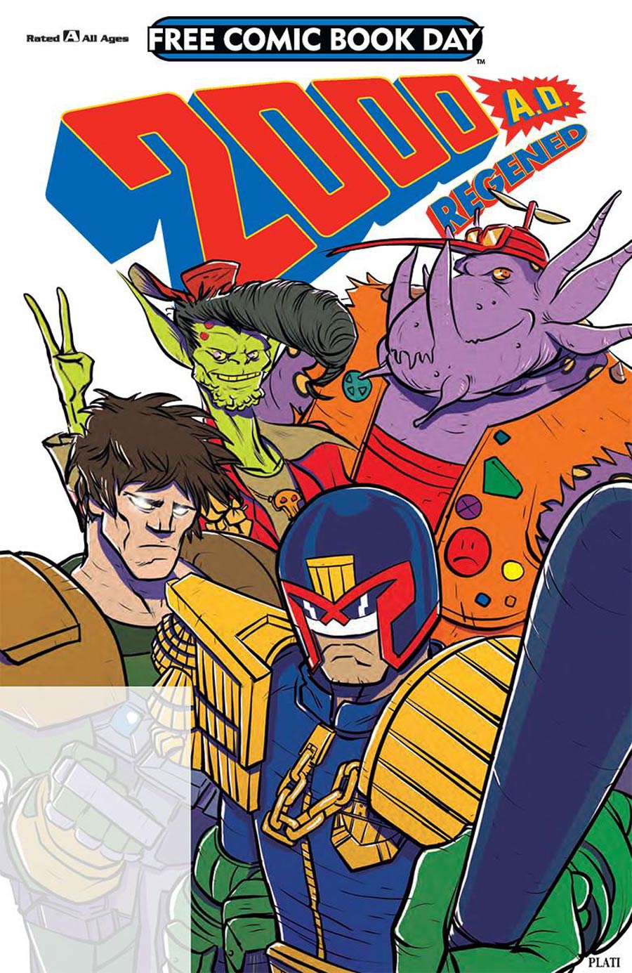 2000 AD Regened FCBD 2018