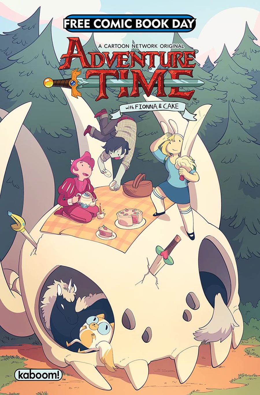 Adventure Time Fionna & Cake Special FCBD 2018