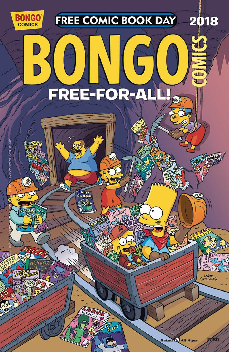 Bongo Comics Free-For-All FCBD 2018