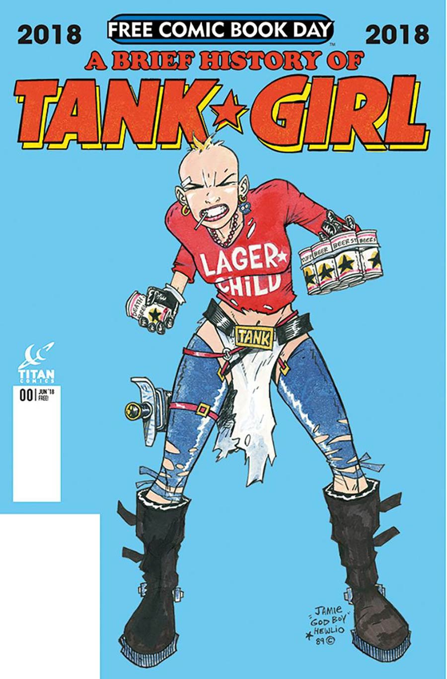 Brief History Of Tank Girl FCBD 2018