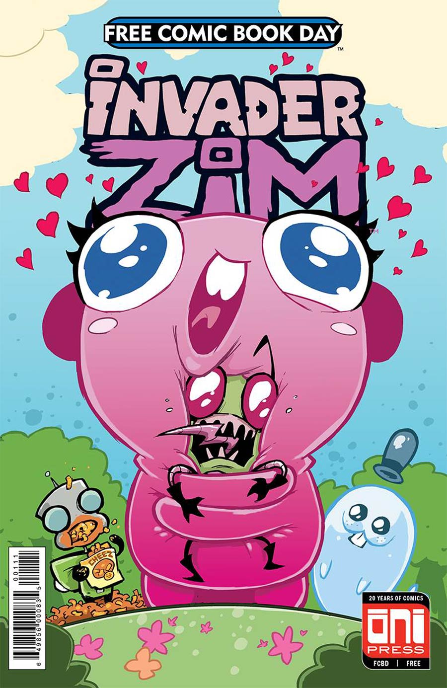 Invader Zim Floopsy Bloops Shmoopsy FCBD 2018