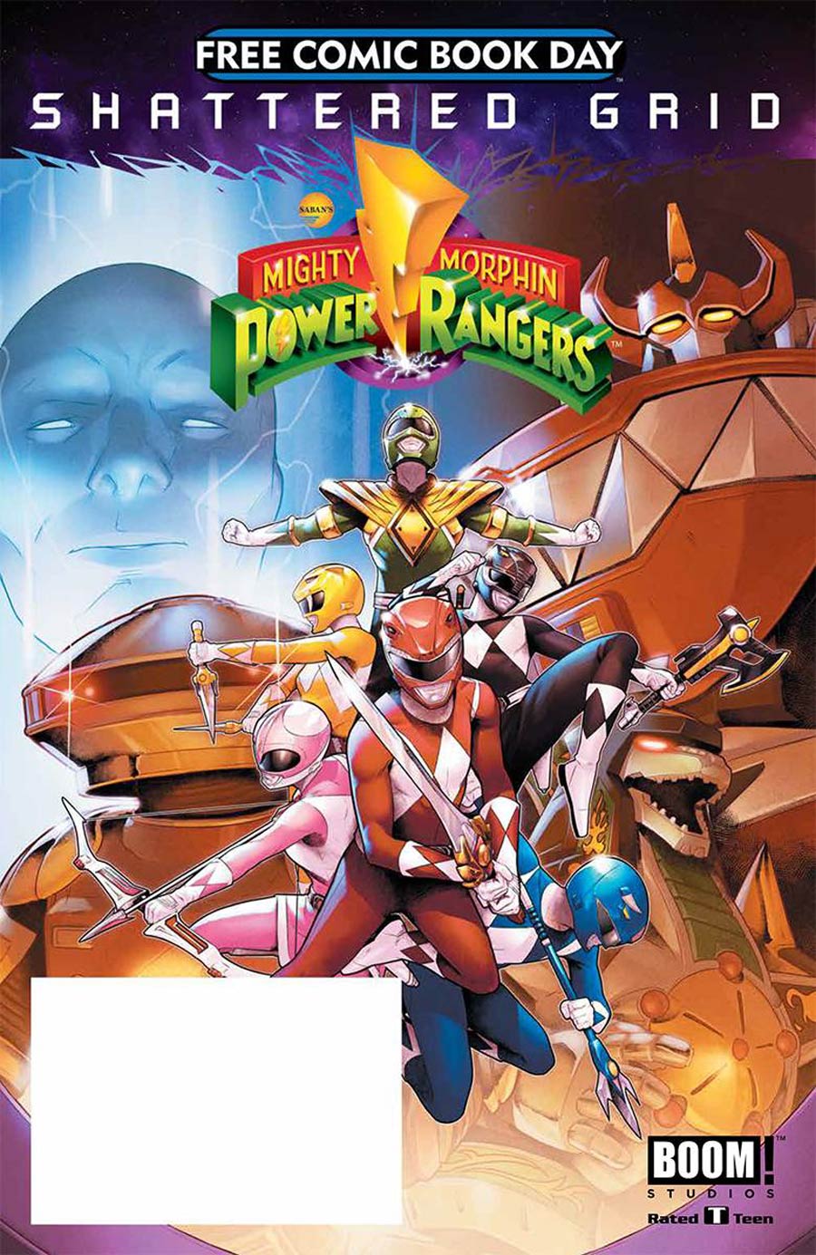 Mighty Morphin Power Rangers Special FCBD 2018