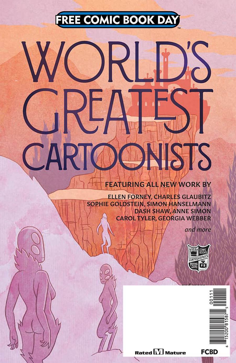Worlds Greatest Cartoonists FCBD 2018