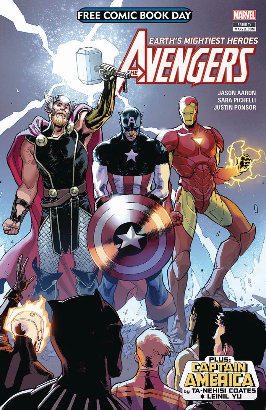 Avengers Captain America FCBD 2018 Cover A Regular Version