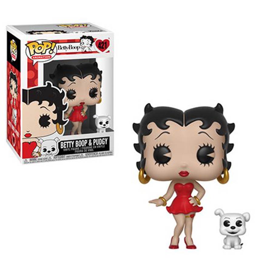 POP Animation 421 Betty Boop And Pudgy Vinyl Figure