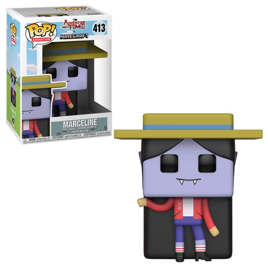 POP Animation 413 Adventure Time Minecraft Marceline Vinyl Figure