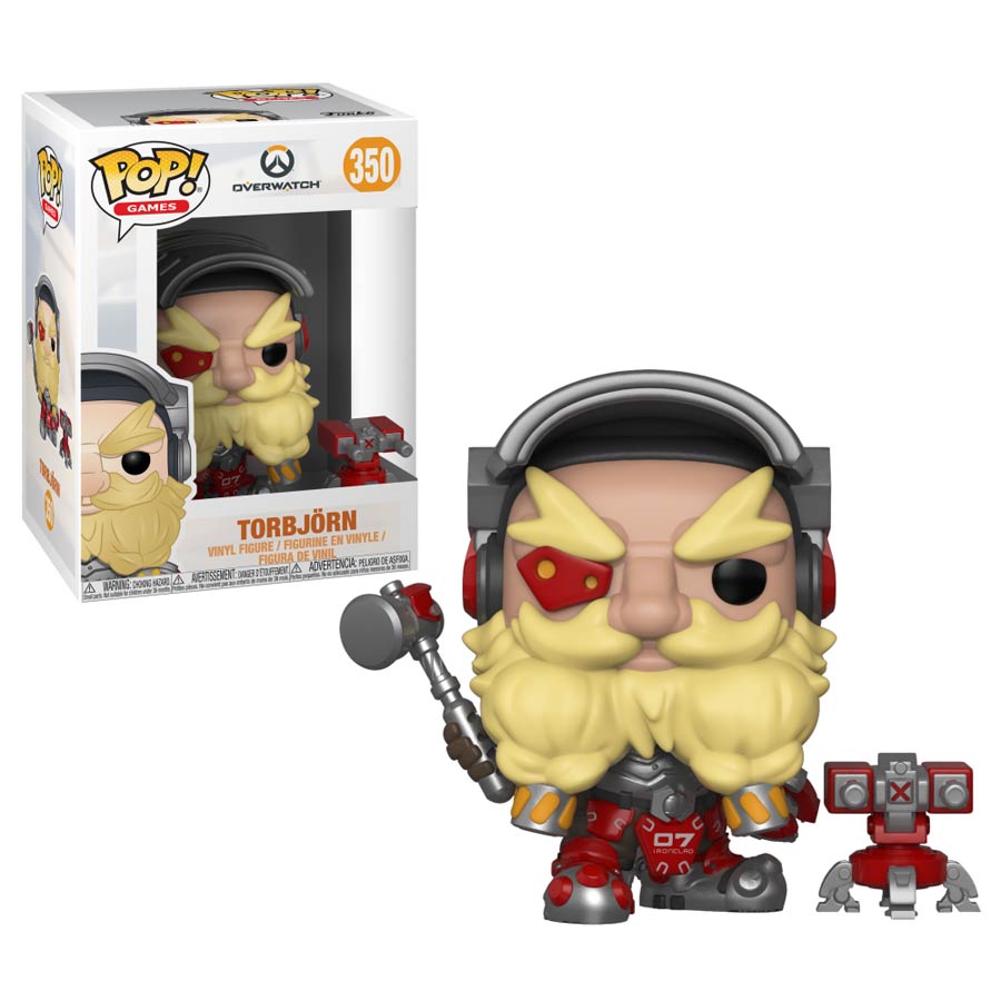 POP Games 350 Overwatch Torbjorn Vinyl Figure