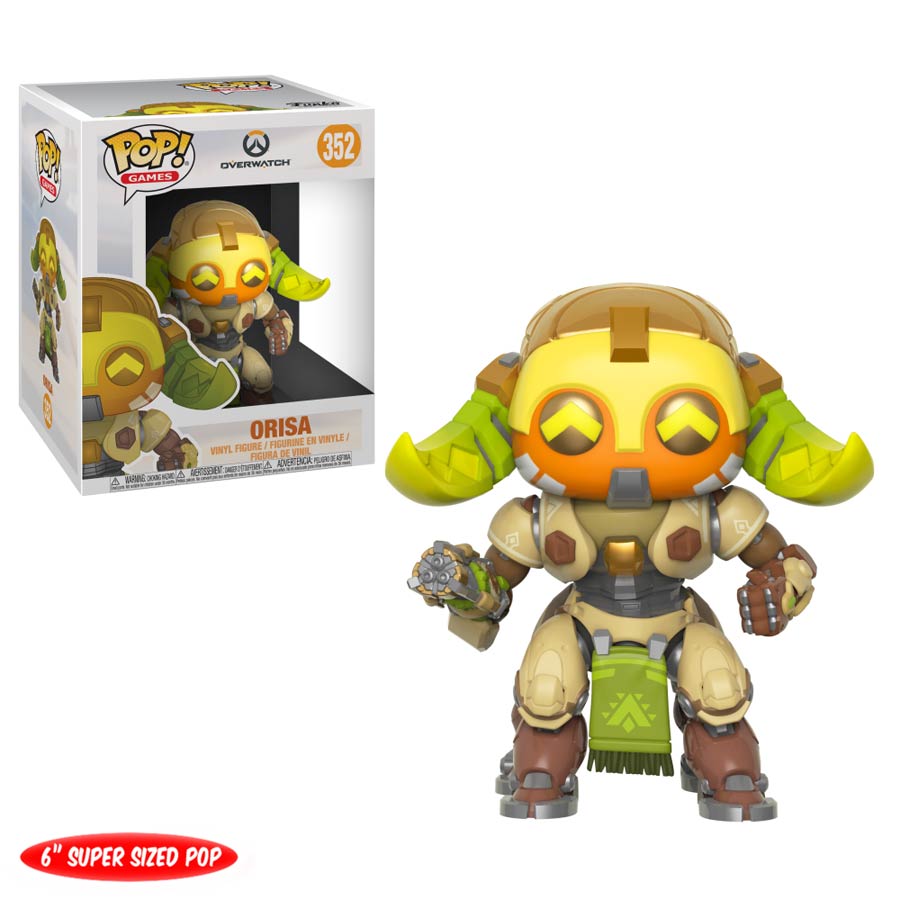 POP Games 352 Overwatch Orisa 6-Inch Vinyl Figure