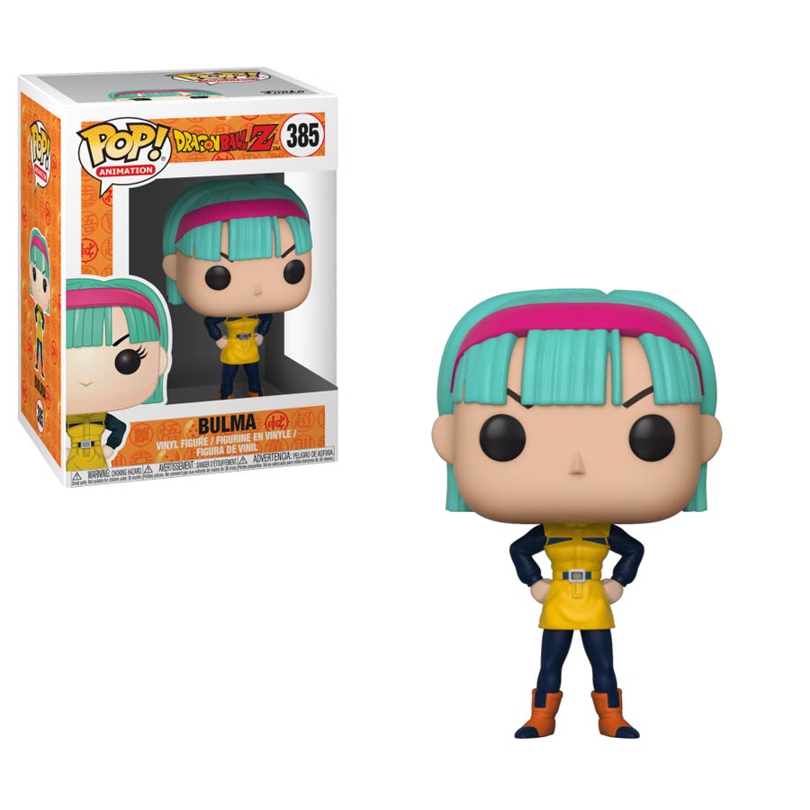 POP Animation 385 Dragon Ball Z Bulma Vinyl Figure