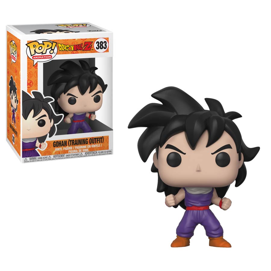 POP Animation 383 Dragon Ball Z Gohan Training Outfit Vinyl Figure