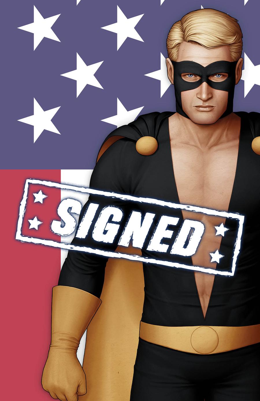 Captain America Vol 9 #1  Midtown Exclusive John Tyler Christopher Cover O Nomad Virgin Variant Signed By John Tyler Christopher