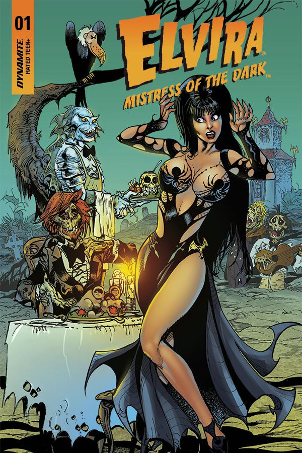 Elvira Mistress Of The Dark Vol 2 #1 Cover O Variant Roberto Castro Cover