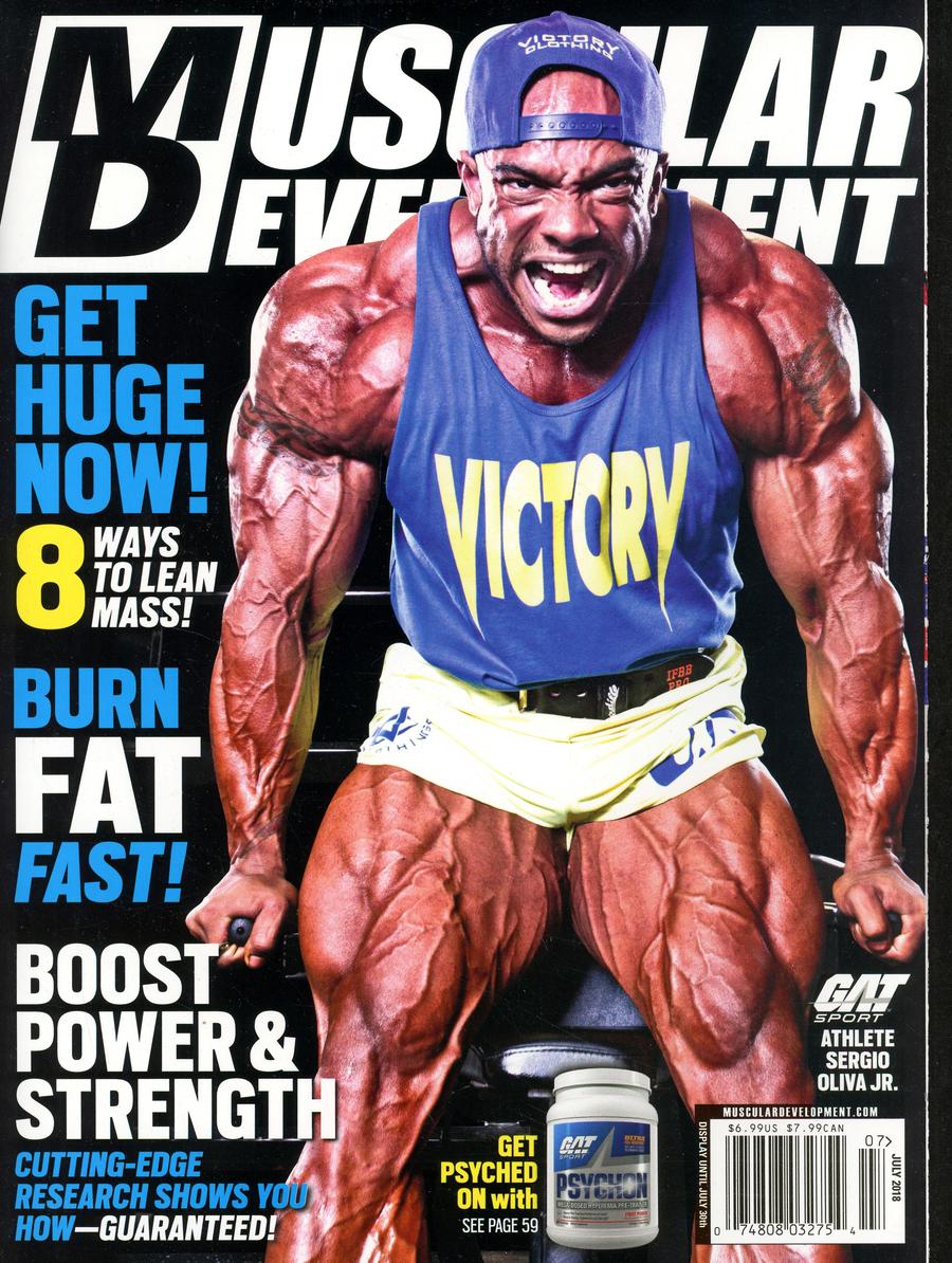 Muscular Development Magazine Vol 55 #5 July 2018