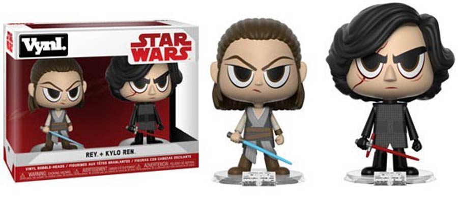Vynl. Star Wars The Force Awakens Rey & Kylo Ren 2-Pack Vinyl Figure