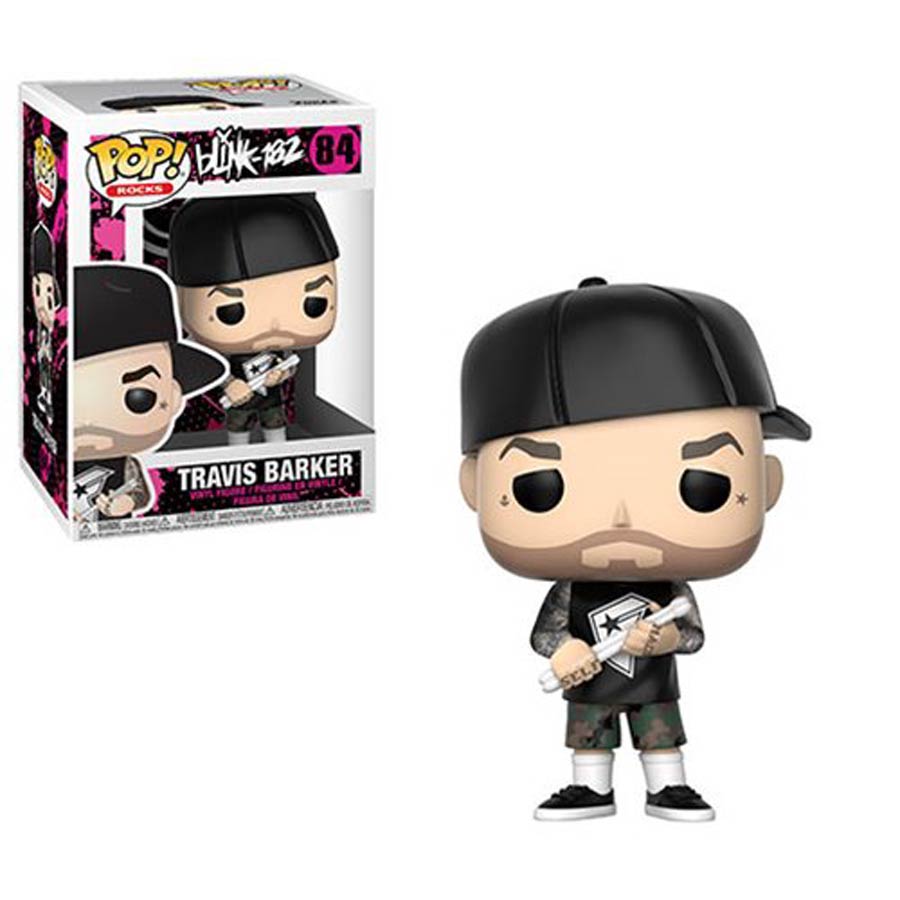 POP Rocks 84 Blink 182 Travis Barker Vinyl Figure