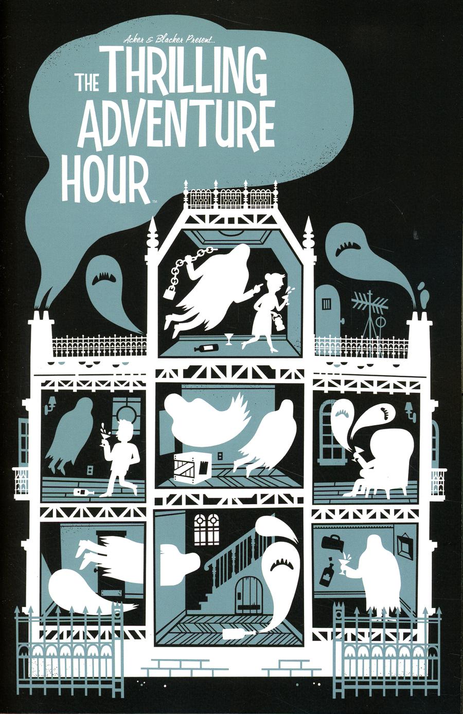 Thrilling Adventure Hour #1 Cover C Variant Little Friends Of Printmaking Cover