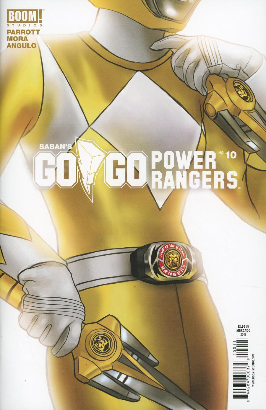 Sabans Go Go Power Rangers #10 Cover B Regular Miguel Mercado Cover (Shattered Grid Part 4)