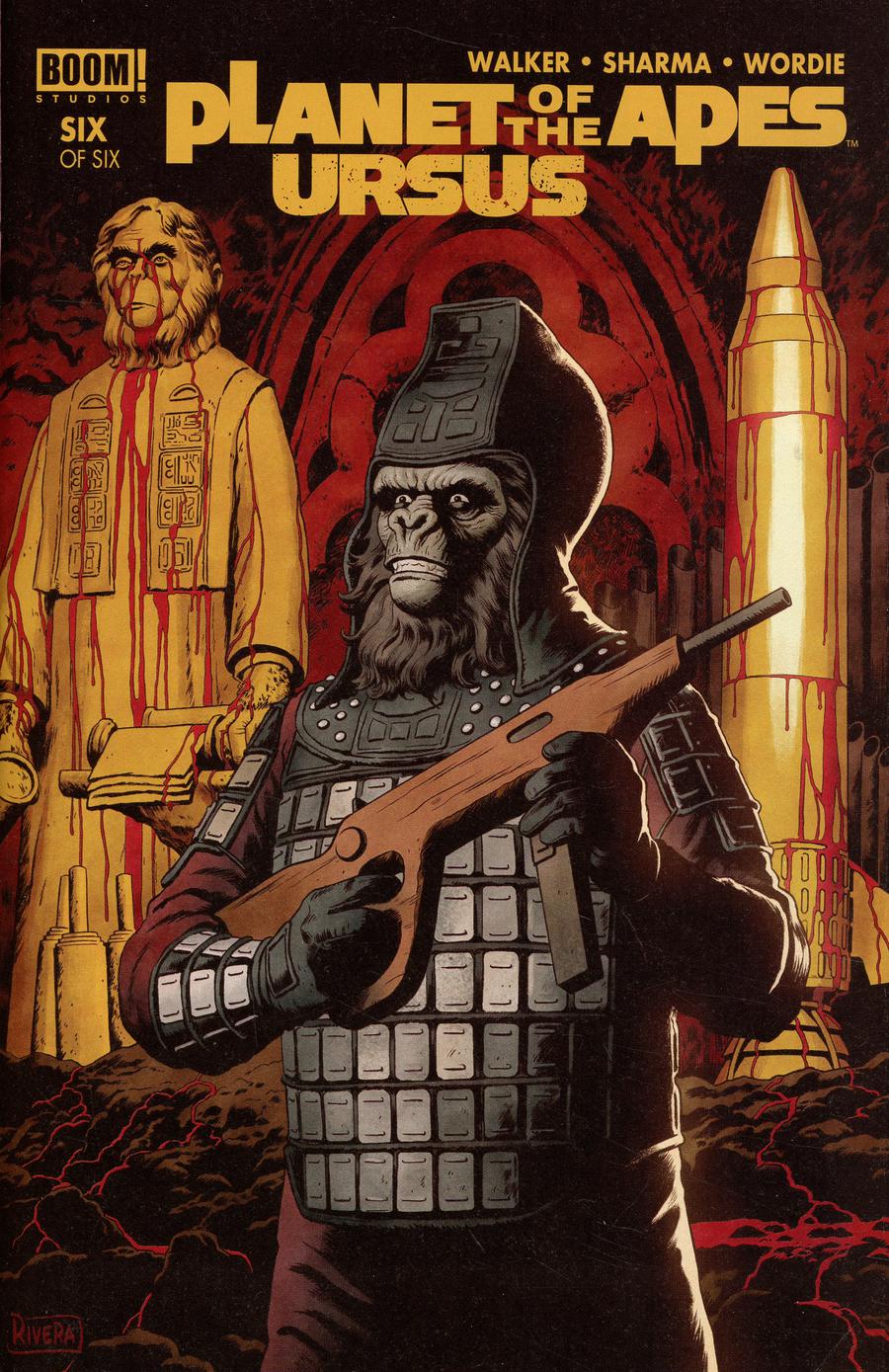 Planet Of The Apes Ursus #6 Cover A Regular Paolo Rivera & Joe Rivera Cover