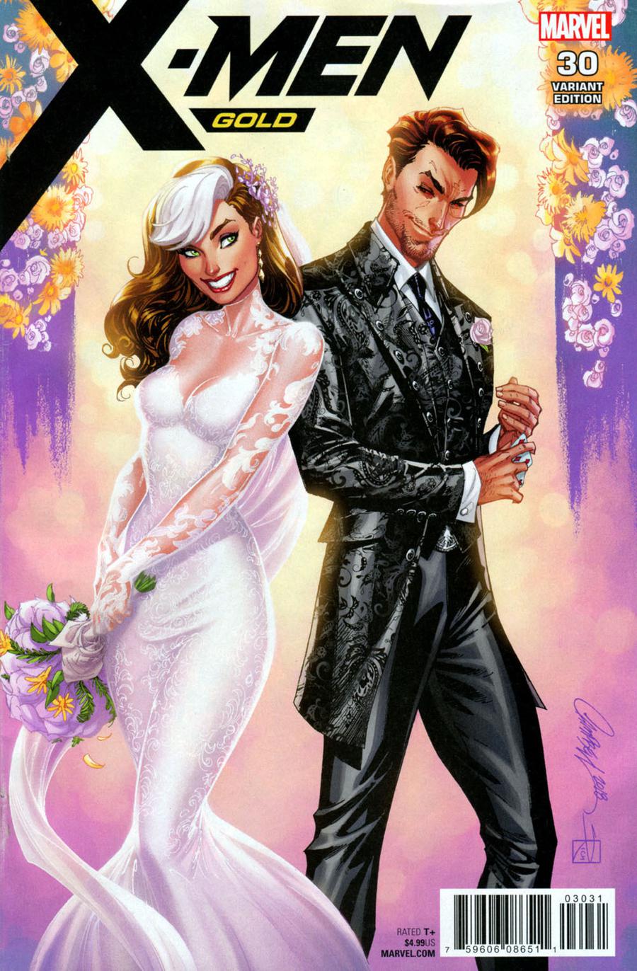 X-Men Gold #30 Cover G Variant J Scott Campbell Classified Cover Without Polybag (Til Death Do Us Part Part 6)