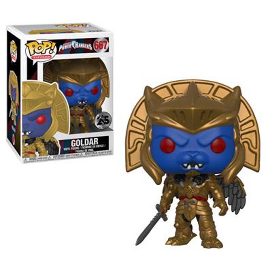 POP Television 667 Power Rangers Goldar Vinyl Figure