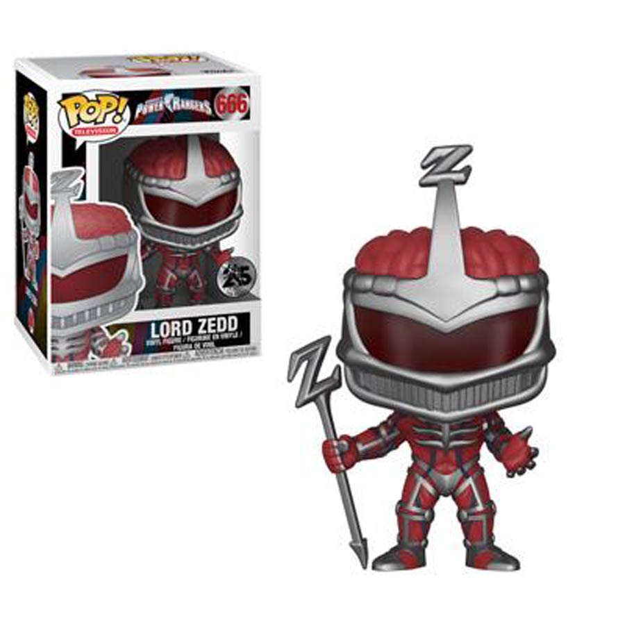 POP Television 666 Power Rangers Lord Zedd Vinyl Figure