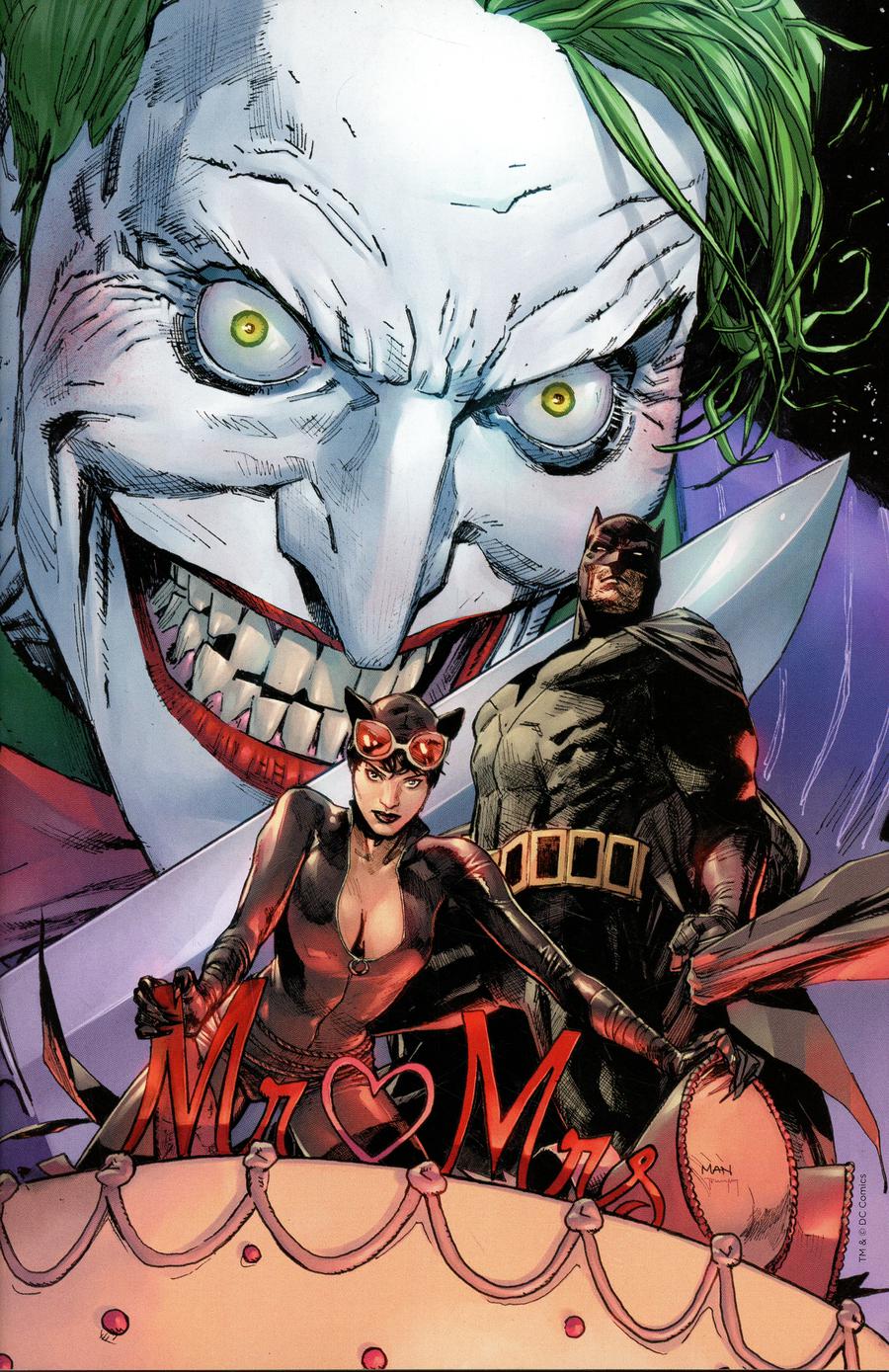 Batman Vol 3 #50 Cover S Comic Sketch Art Exclusive Clay Mann Joker Virgin Variant Cover