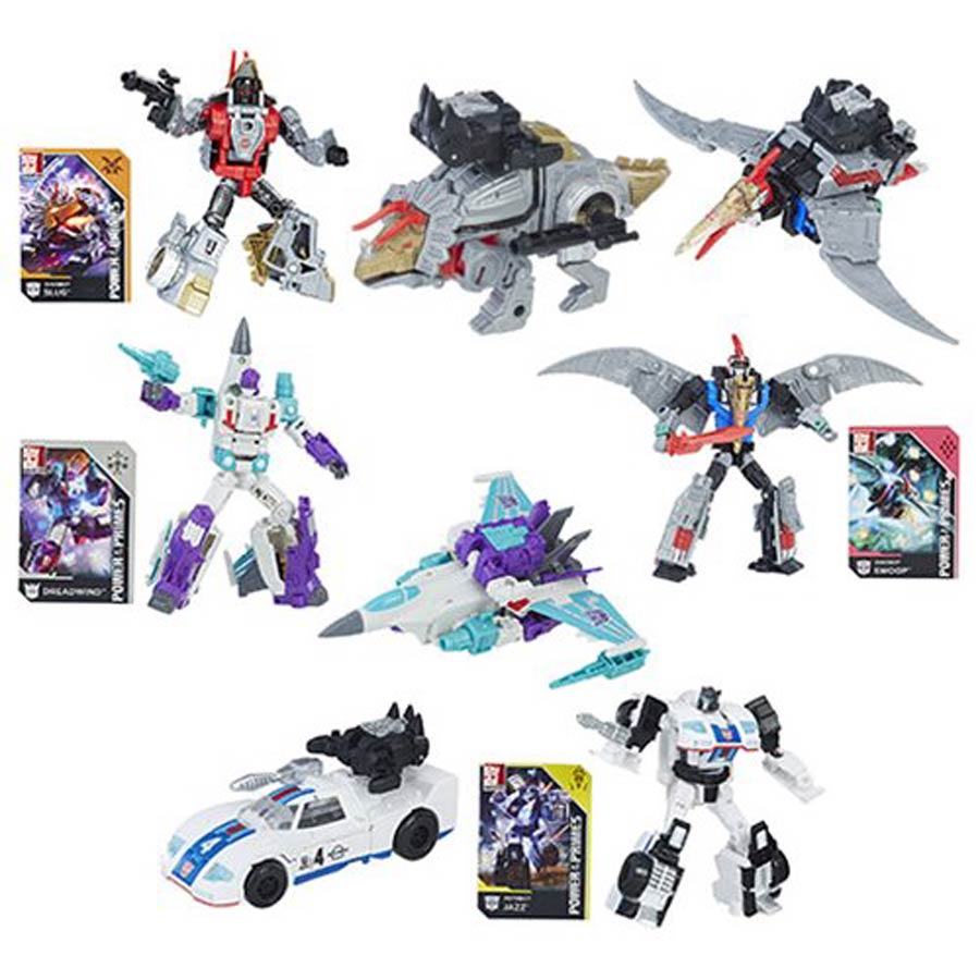 Transformers Power Of The Primes Deluxe Class Wave 1 Assortment Case Of 8 Figures