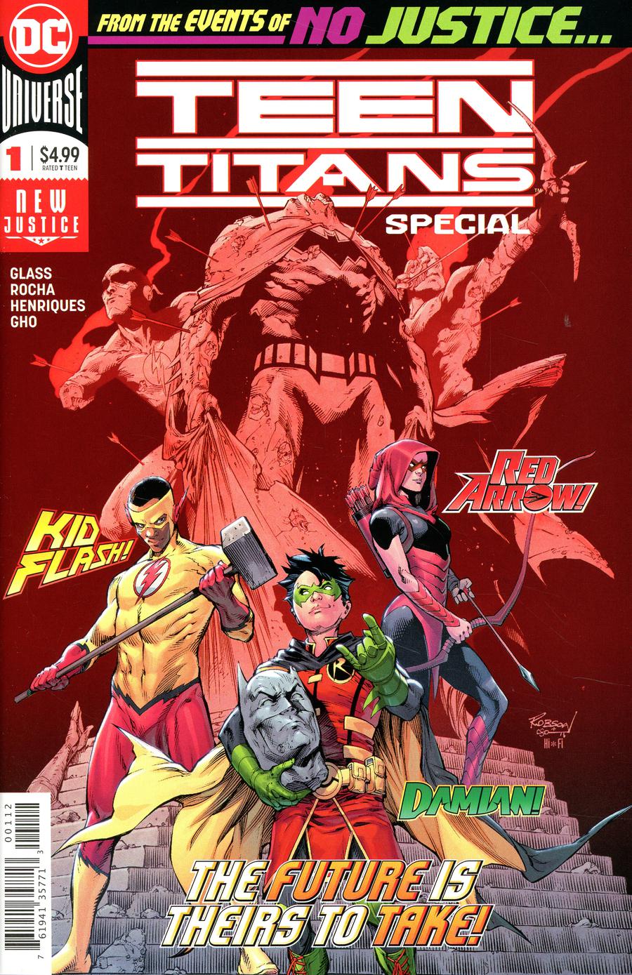 Teen Titans Special #1 Cover B 2nd Ptg Variant Robson Rocha & Trevor Scott Cover