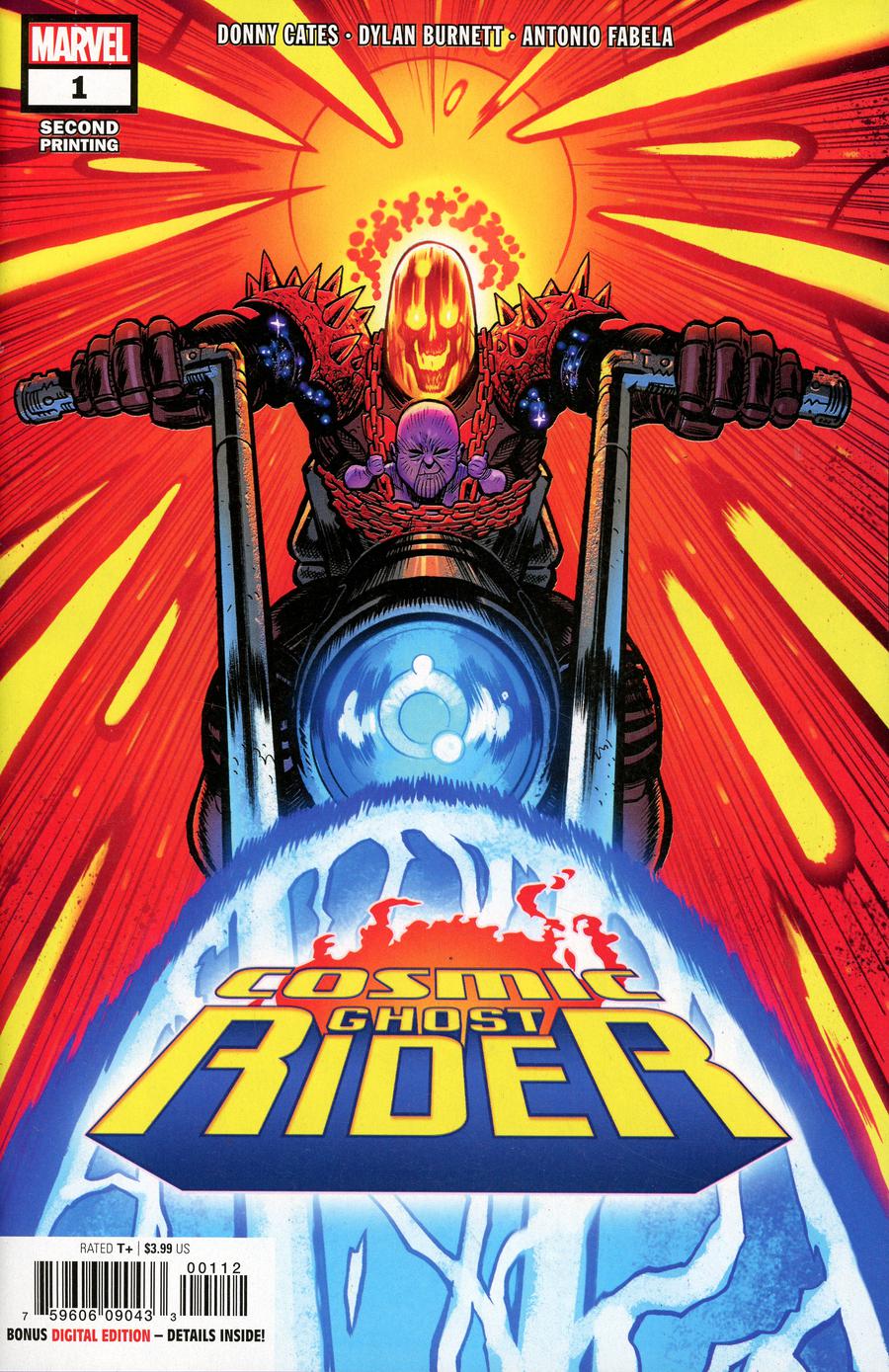 Cosmic Ghost Rider #1 Cover F 2nd Ptg Variant Spoiler Cover