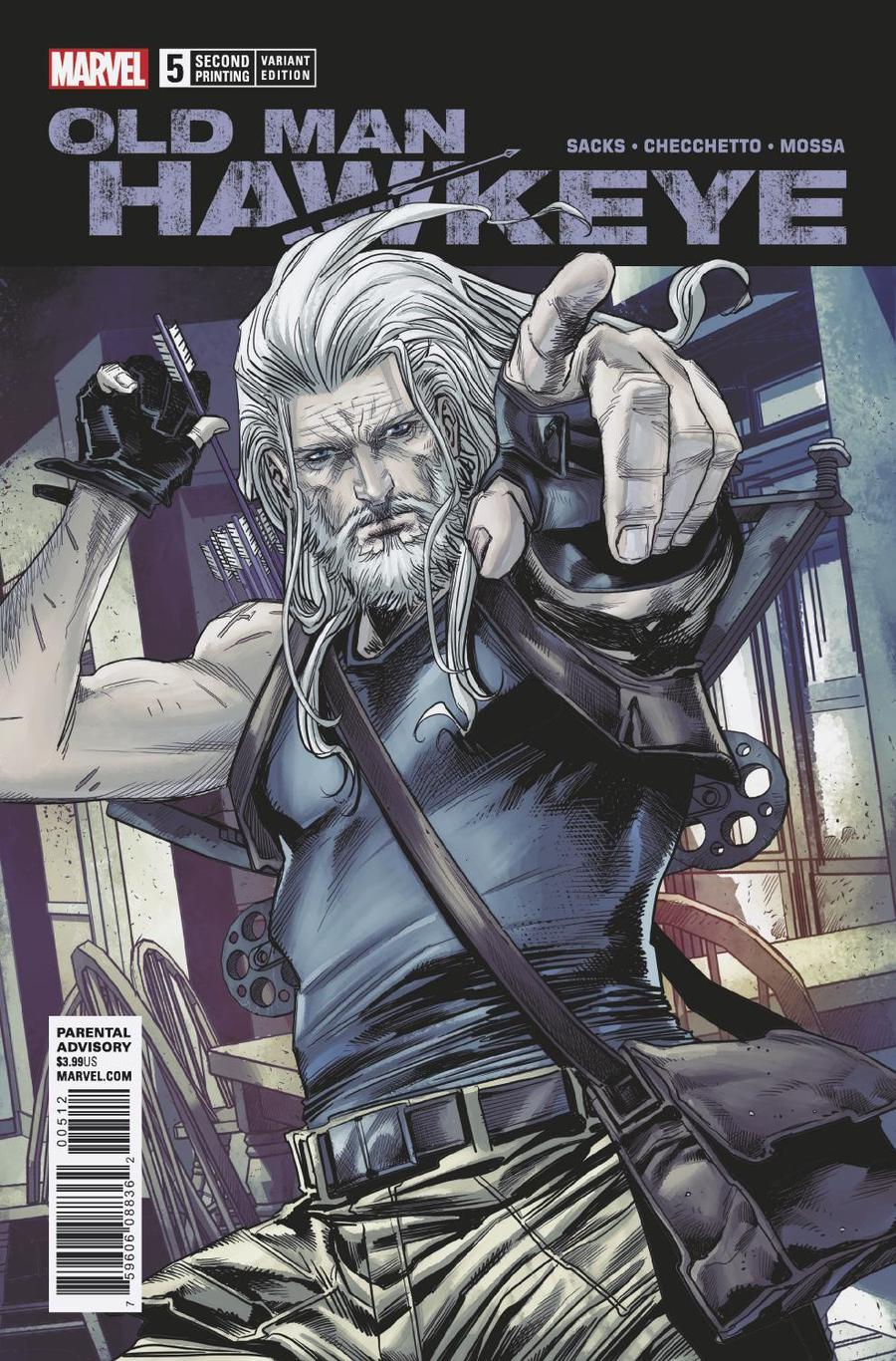Old Man Hawkeye #5 Cover B 2nd Ptg Variant Marco Checchetto Cover