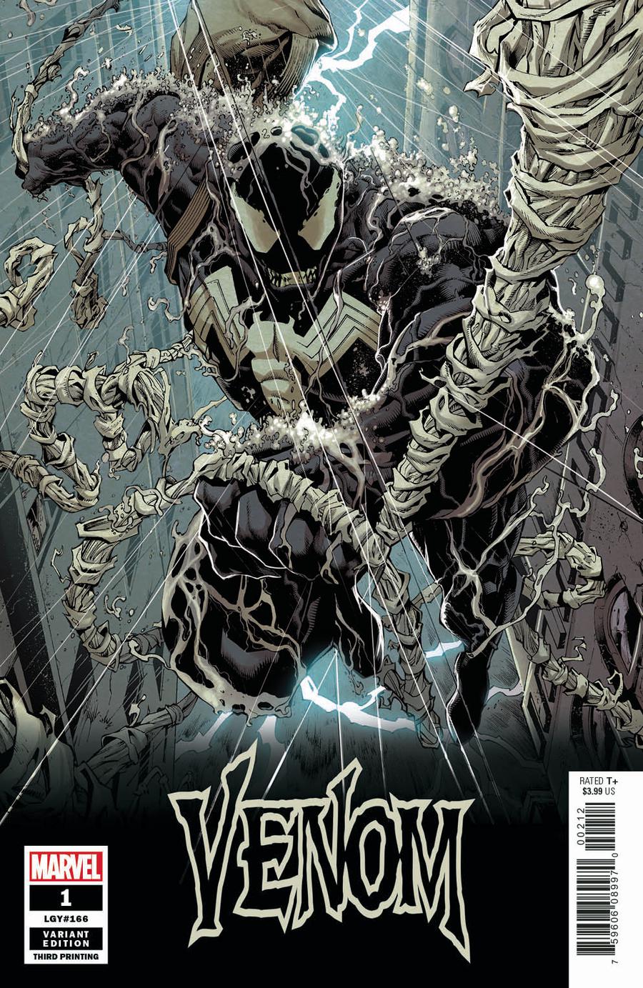 Venom Vol 4 #1 Cover O 3rd Ptg Variant Ryan Stegman Cover