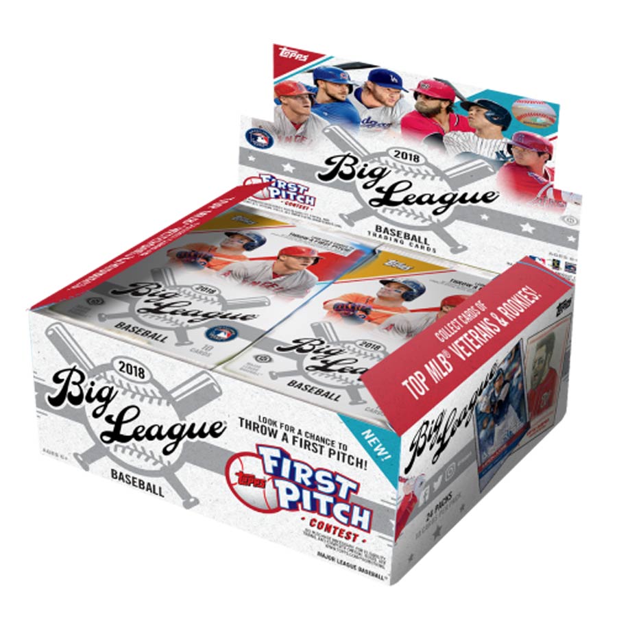 Topps 2018 Big League Baseball Trading Cards Pack