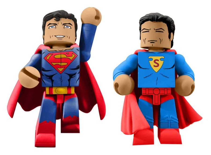 DC Comics Superman 80th Anniversary SDCC 2018 Exclusive Vinimate Box Set
