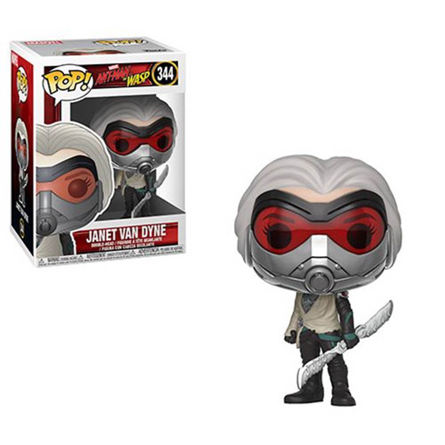 POP Marvel 344 Ant-Man And The Wasp Janet Van Dyne Vinyl Bobble Head