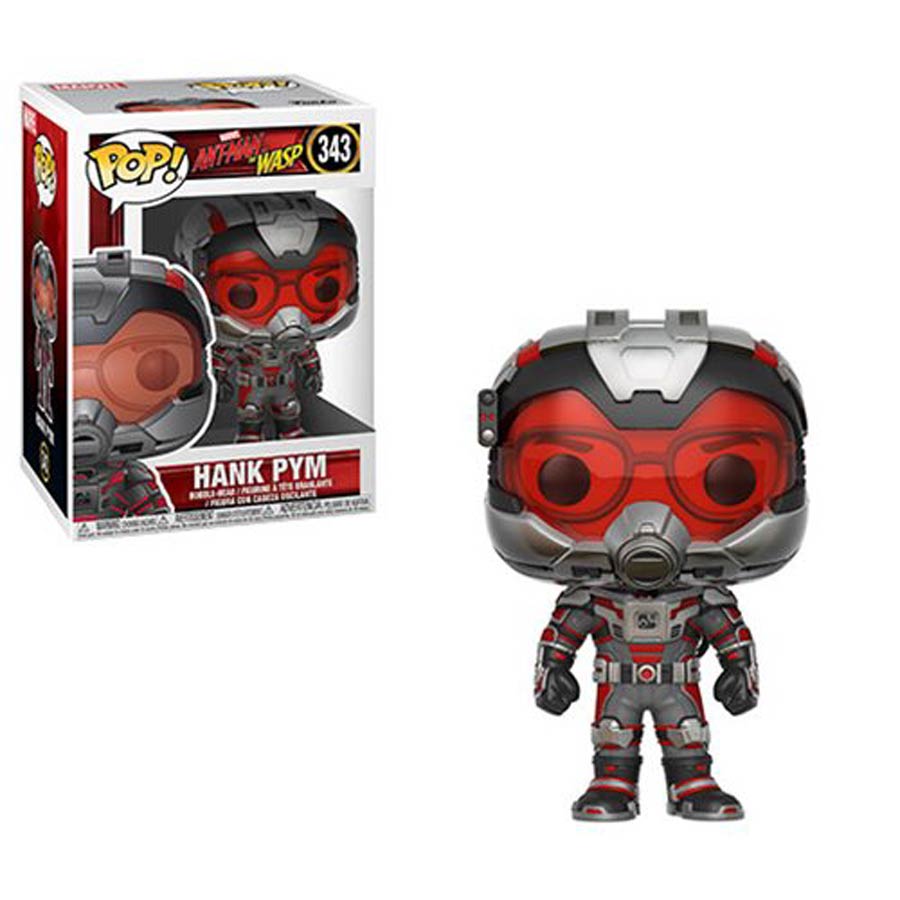 POP Marvel 343 Ant-Man And The Wasp Hank Pym Vinyl Bobble Head