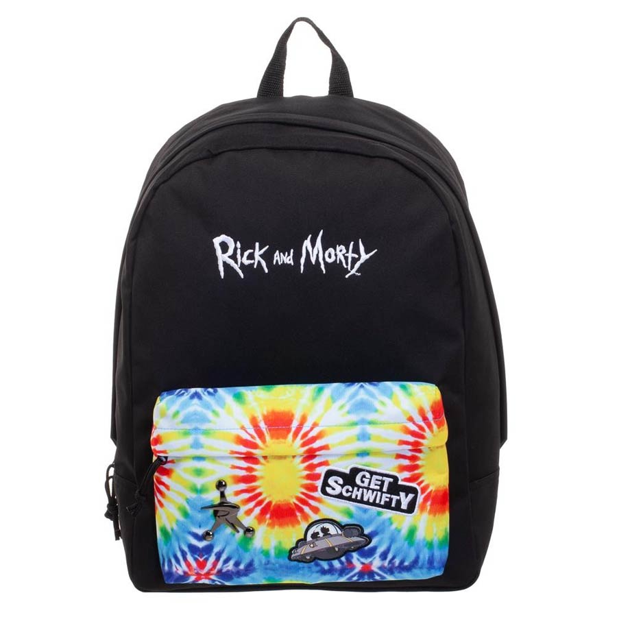 Rick And Morty Tye Die Backpack