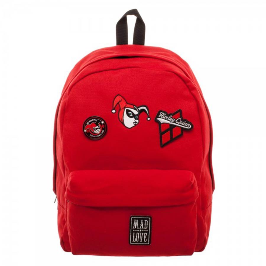DC Comics Harley Quinn DIY Patch It Backpack