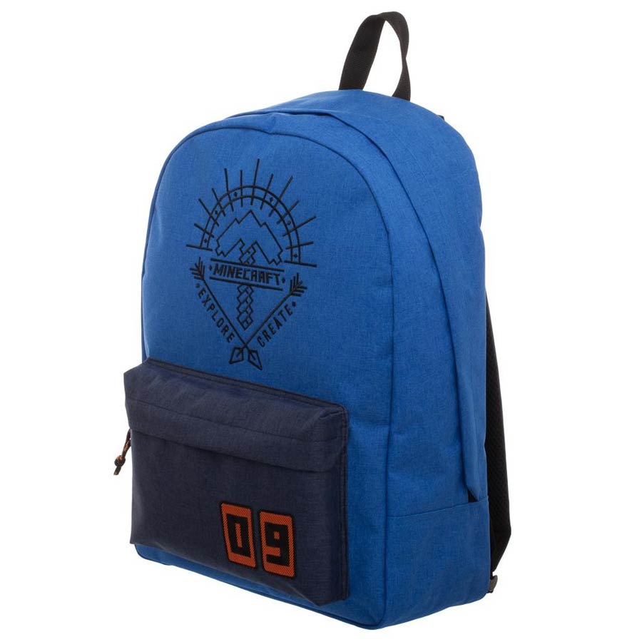 Minecraft Blue Backpack
