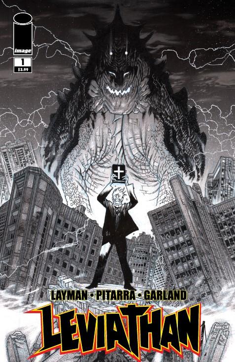 Leviathan #1 Cover D Incentive James Harren Black & White Cover