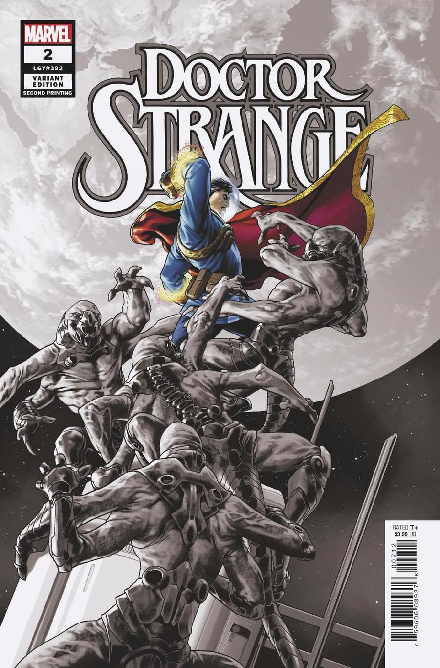Doctor Strange Vol 5 #2 Cover C 2nd Ptg Variant Jesus Saiz Cover