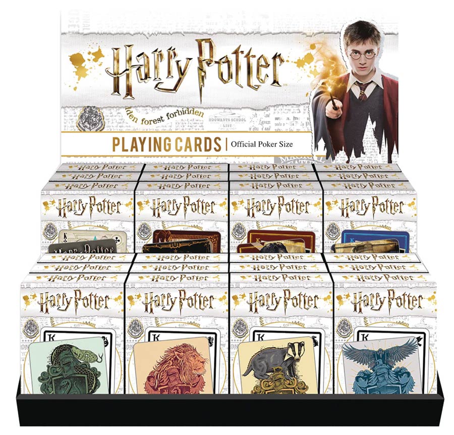 Harry Potter Playing Card 24-Piece Assortment Case