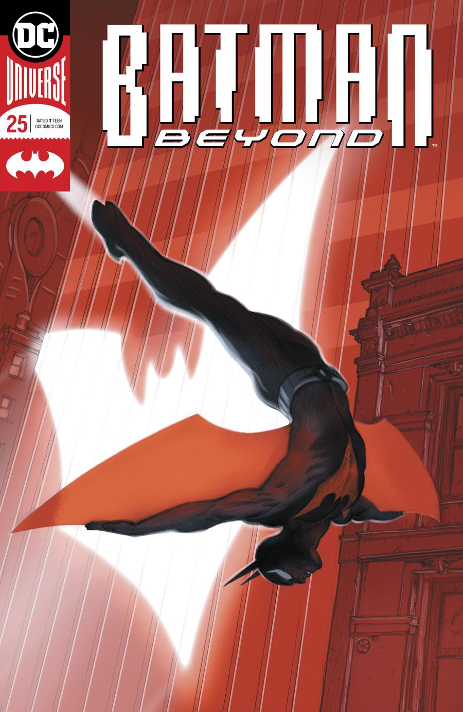 Batman Beyond Vol 6 #25 Cover A Regular Viktor Kalvachev Enhanced Foil Cover