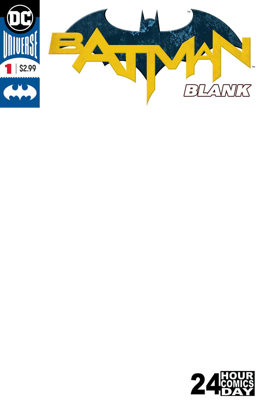 Batman Blank Comic #1